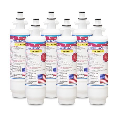 AFC Brand AFC-RF-L3, Compatible to Kenmore 469690 Refrigerator Water Filters (6PK) Made by AFC -  AMERICAN FILTER CO, 469690-OPFL3-RF300-6-68791